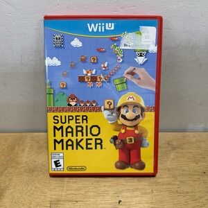 Super Mario Maker Nintendo Wii U 2015 Video Game Tested